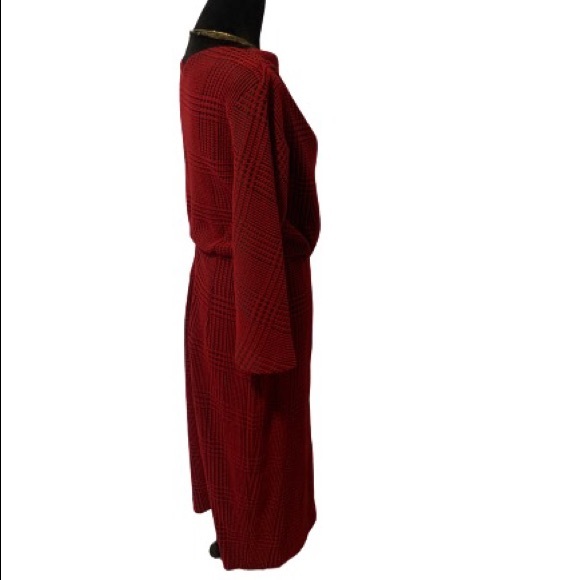 RARE Badgley Mischka Collection Dress Sz L EUC - Picture 6 of 13